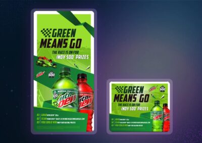 Mtn Dew – Custom Animation