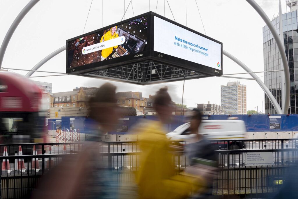 google dooh advertising campaign