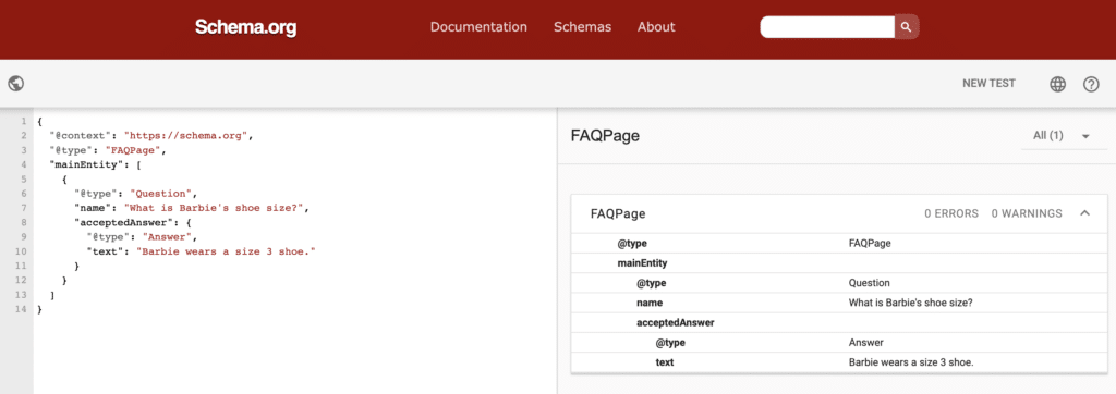 schema markup